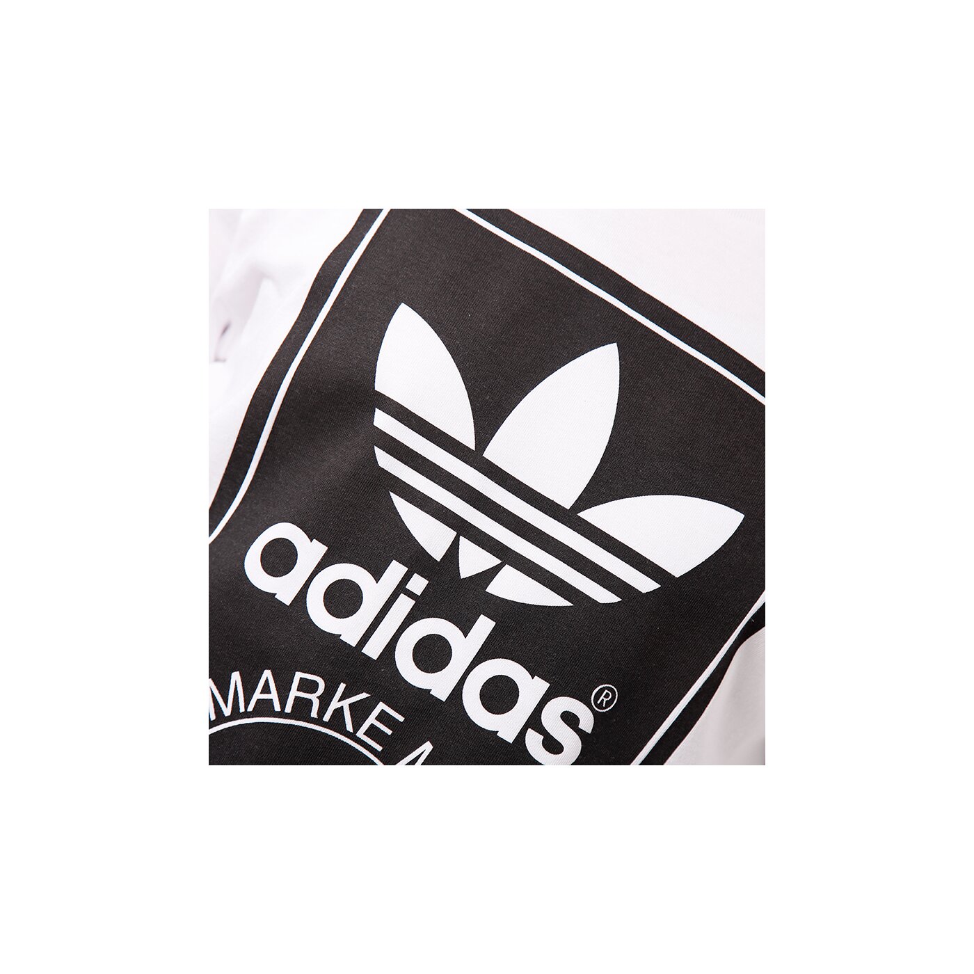 Koszulka męska ADIDAS T-SHIRT TONGUE LAB FADE f78613 kolor biały