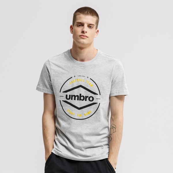 Koszulka męska UMBRO T-SHIRT REYNOLD ul39tsm22003 kolor szary