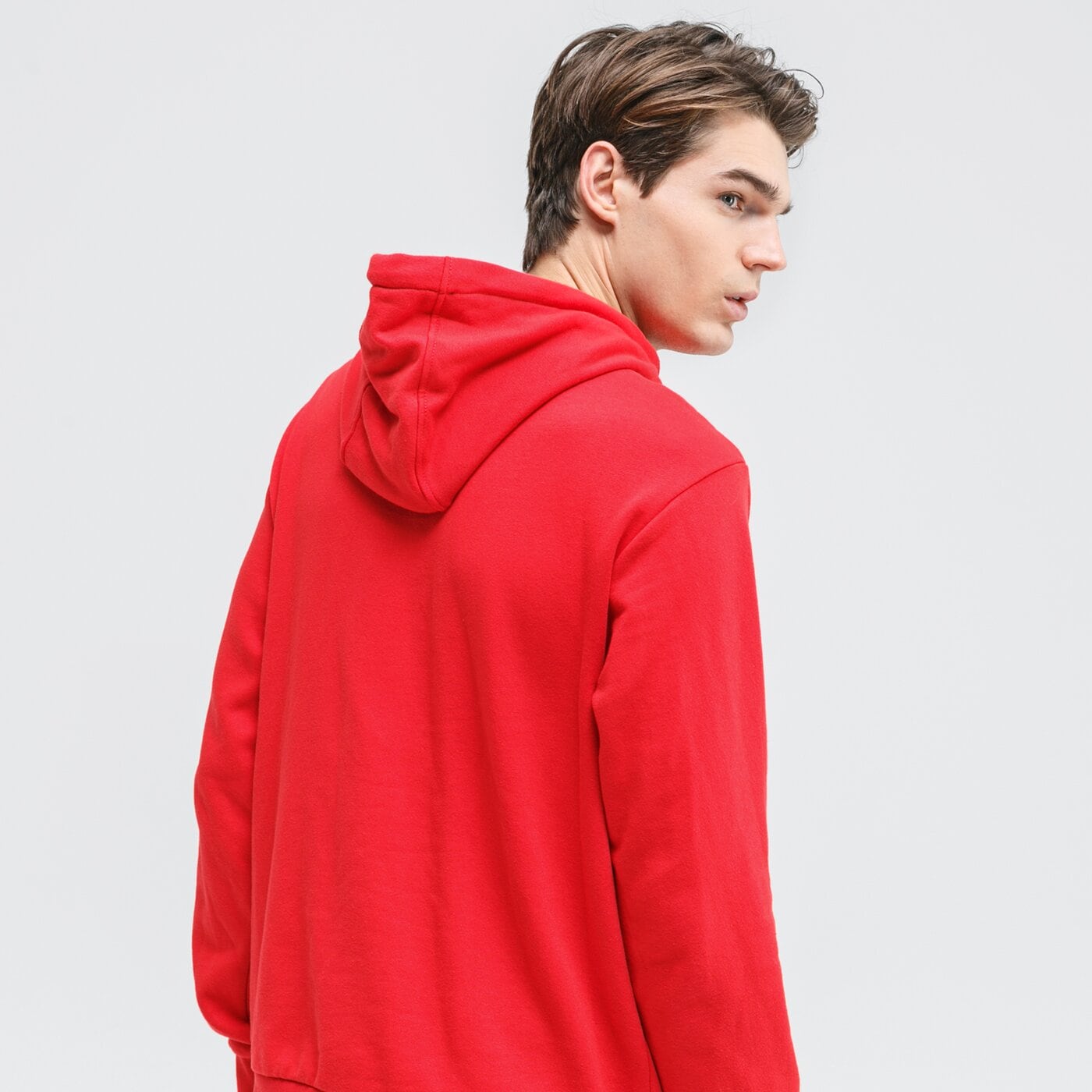 Bluza męska UMBRO BLUZA Z KAPTUREM WILLIS ul320blm08002 kolor czerwony