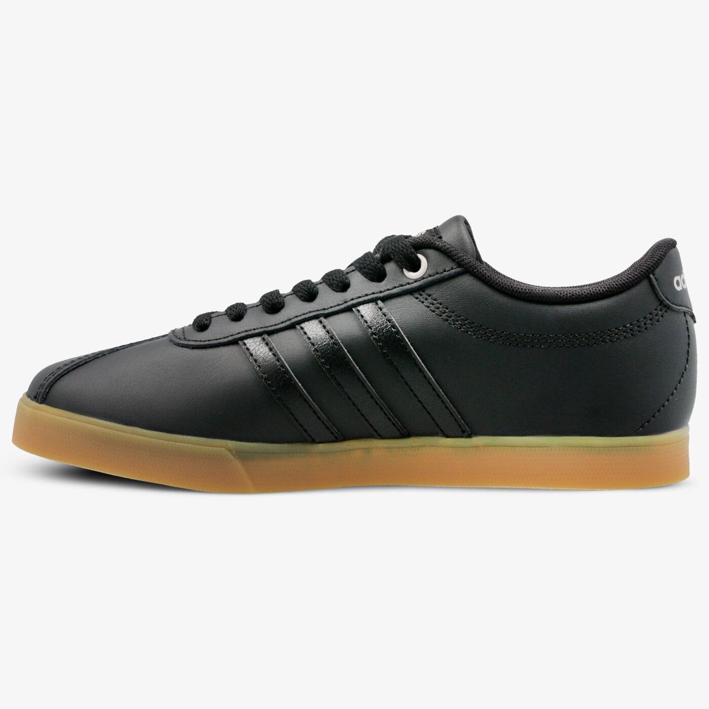 Buty sportowe damskie ADIDAS COURTSET f35771 kolor czarny