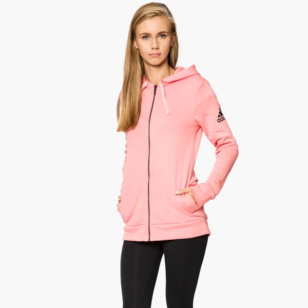 Bluza damska ADIDAS BLUZA E S E HOODIE br2596 kolor różowy