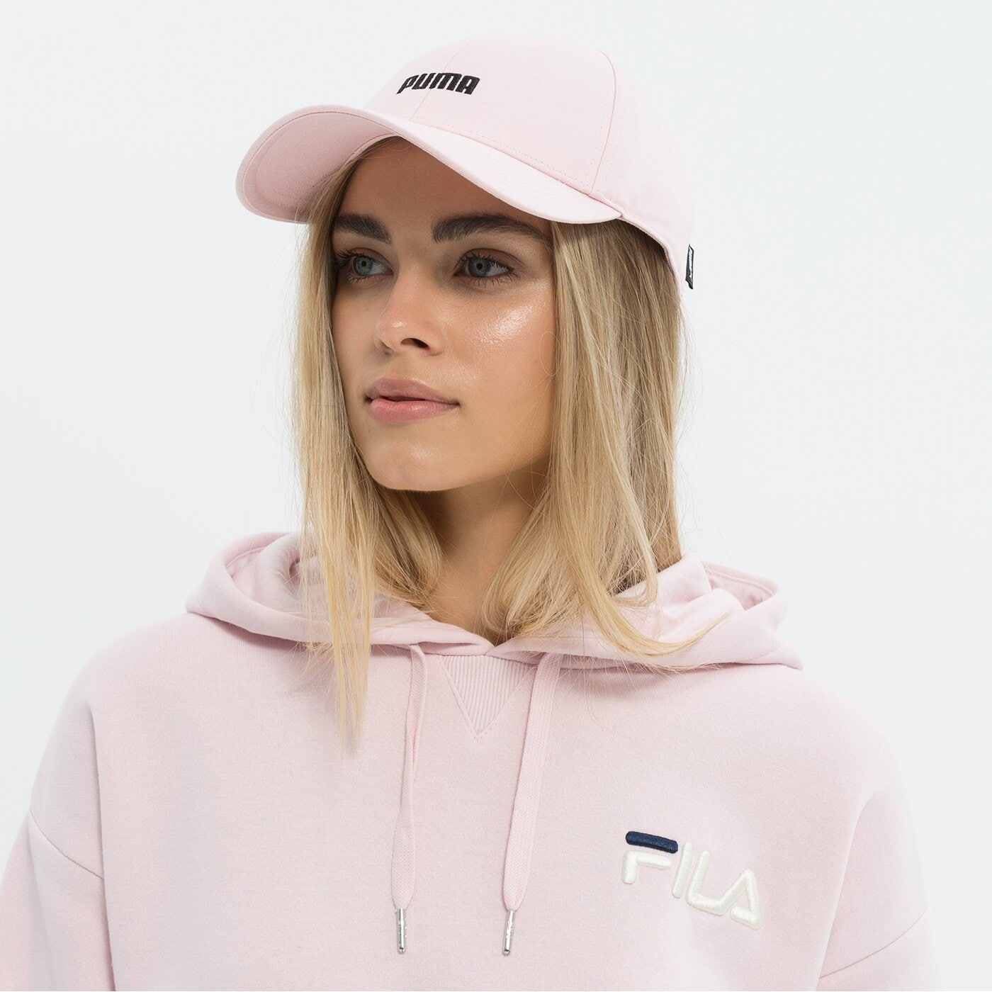 PUMA CZAPKA WS PONYTAIL (23673 02) różowy | Damskie Czapki z