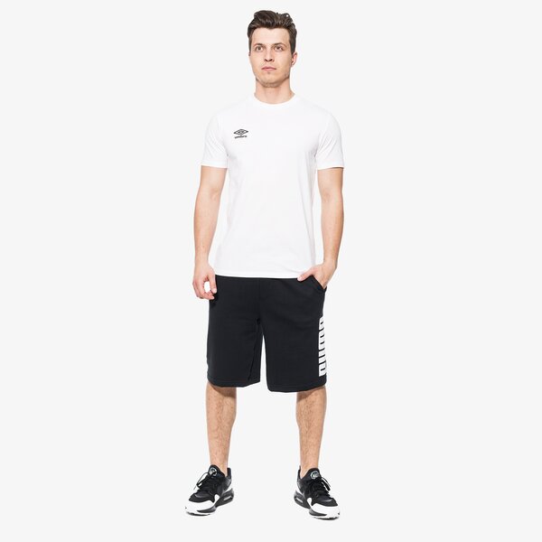 Koszulka męska UMBRO T-SHIRT SS COTTON SMALL LOGO 64887u096 kolor biały