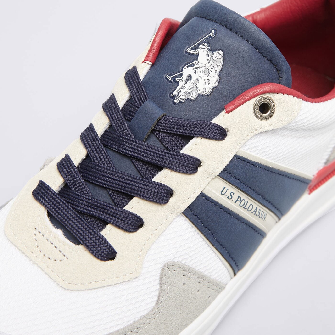Buty sportowe męskie U.S. POLO ASSN. NATE001 nate001whired01 kolor biały