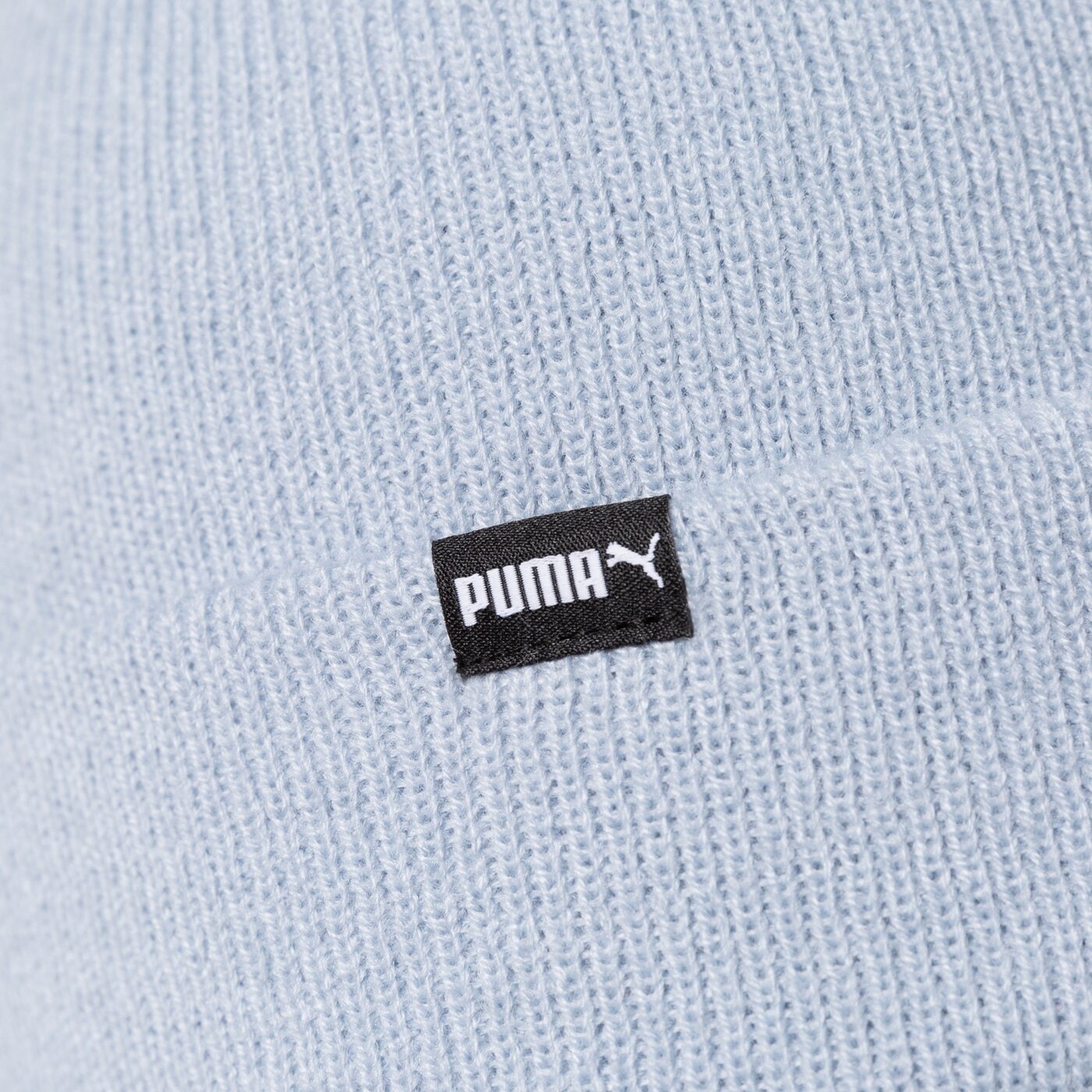 Czapka zimowa damska PUMA CZAPKA PUMA CLASSIC CUFF BEANIE 2343402 kolor niebieski