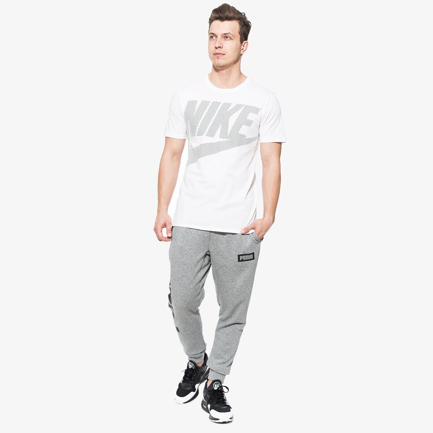 Koszulka męska NIKE T-SHIRT SS M NSW GX PACK 891865-100 kolor biały