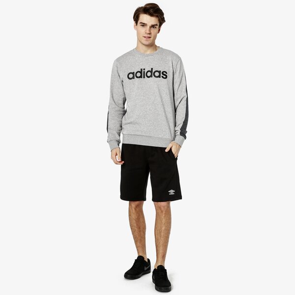 Bluza męska ADIDAS BLUZA E CB CREW FT dq3094 kolor szary