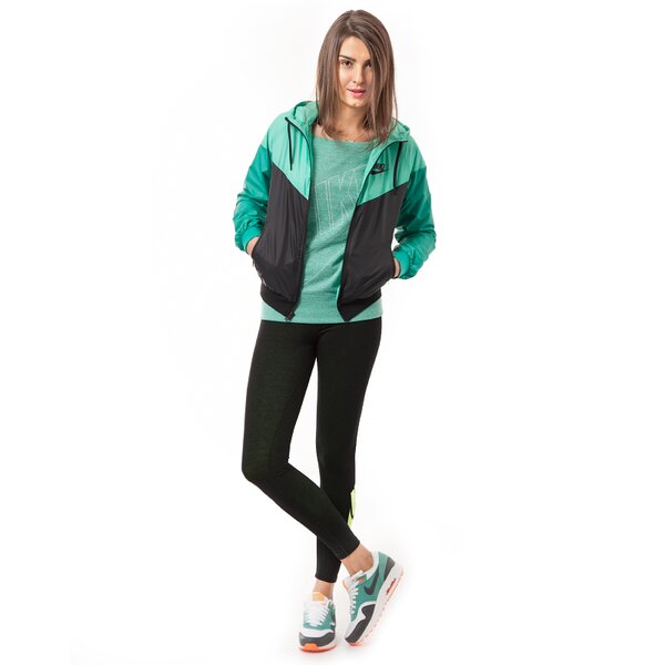 Spodnie dresowe damskie NIKE SPODNIE LEG-A-SEE-LOGO 615049013 kolor czarny