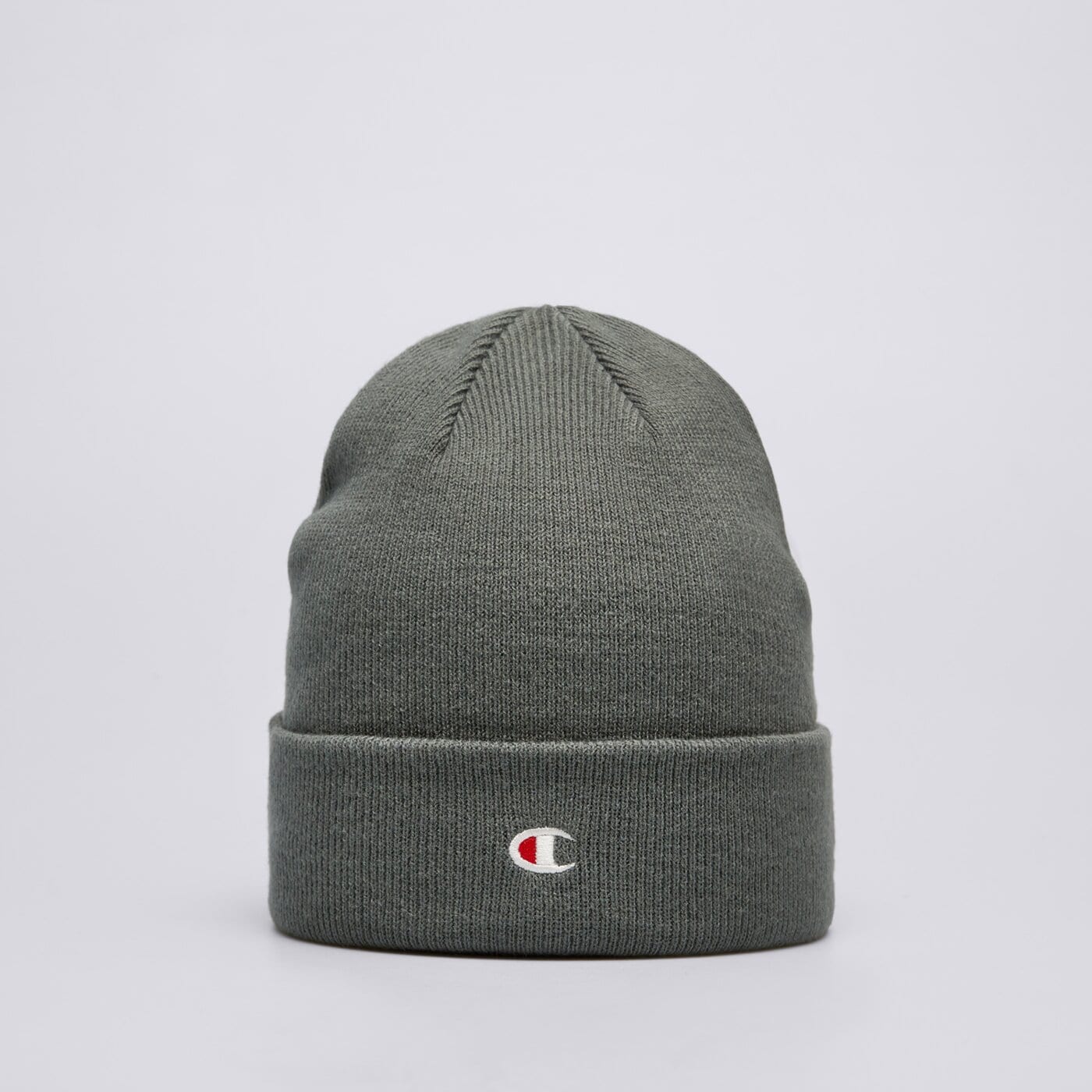 Czapka zimowa damska CHAMPION CZAPKA BEANIE 802406gs510 kolor zielony
