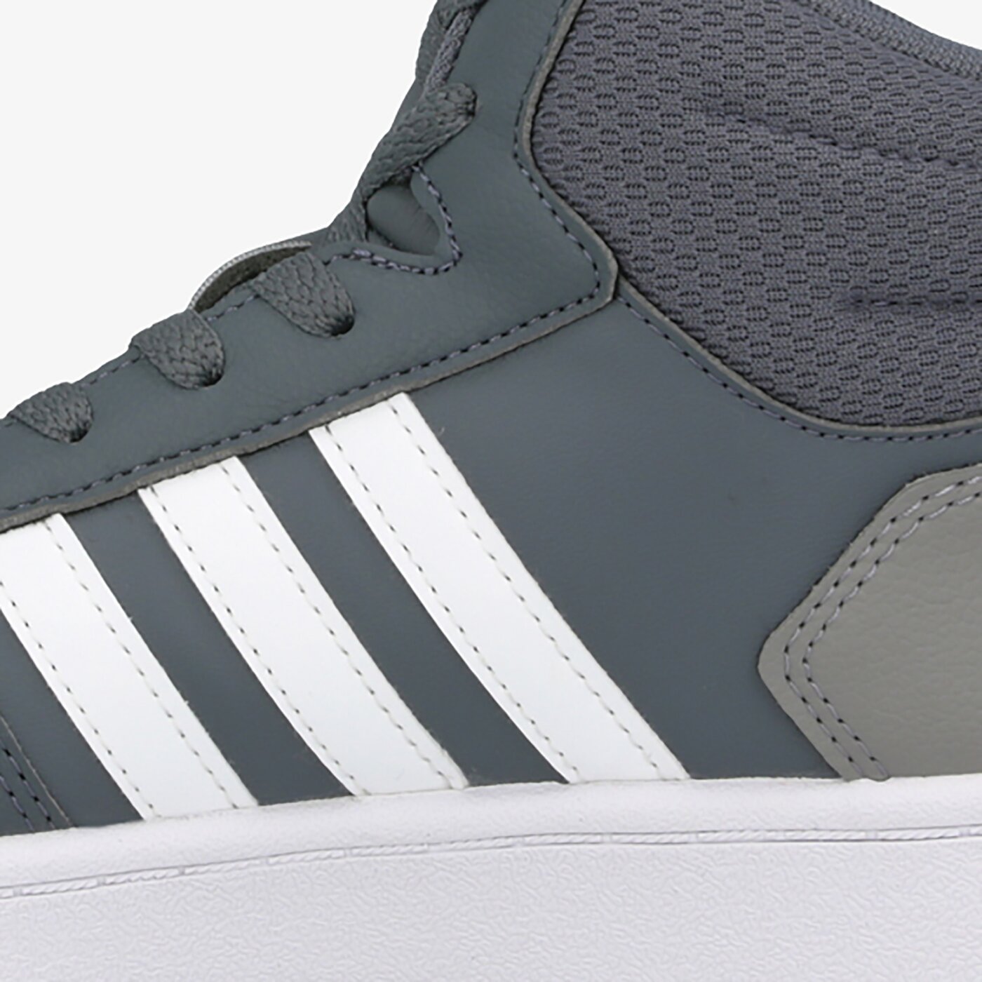 Buty dziecięce ADIDAS HOOPS MID 2.0 K ee6709 kolor szary