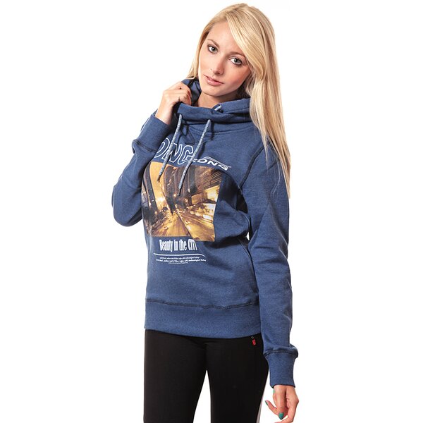 Bluza damska CONFRONT BLUZA AKRON cf34bld01001 kolor granatowy