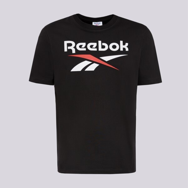 Koszulka męska REEBOK T-SHIRT BRUNO BIG LOGO CREW NECK SS TEE 100240887 kolor czarny