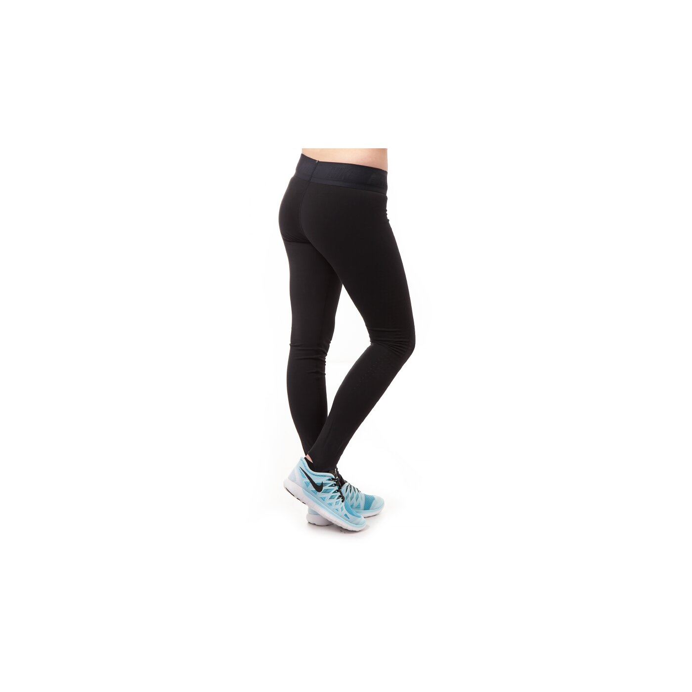 Spodnie dresowe damskie NIKE SPODNIE LEGGING TP 643045010 kolor czarny