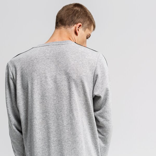 Bluza męska ADIDAS BLUZA E 3S CREW FT du0486 kolor szary