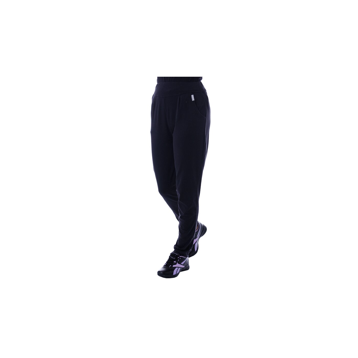 Spodnie dresowe damskie REEBOK SPODNIE EL HAREM PANT z08561 kolor czarny