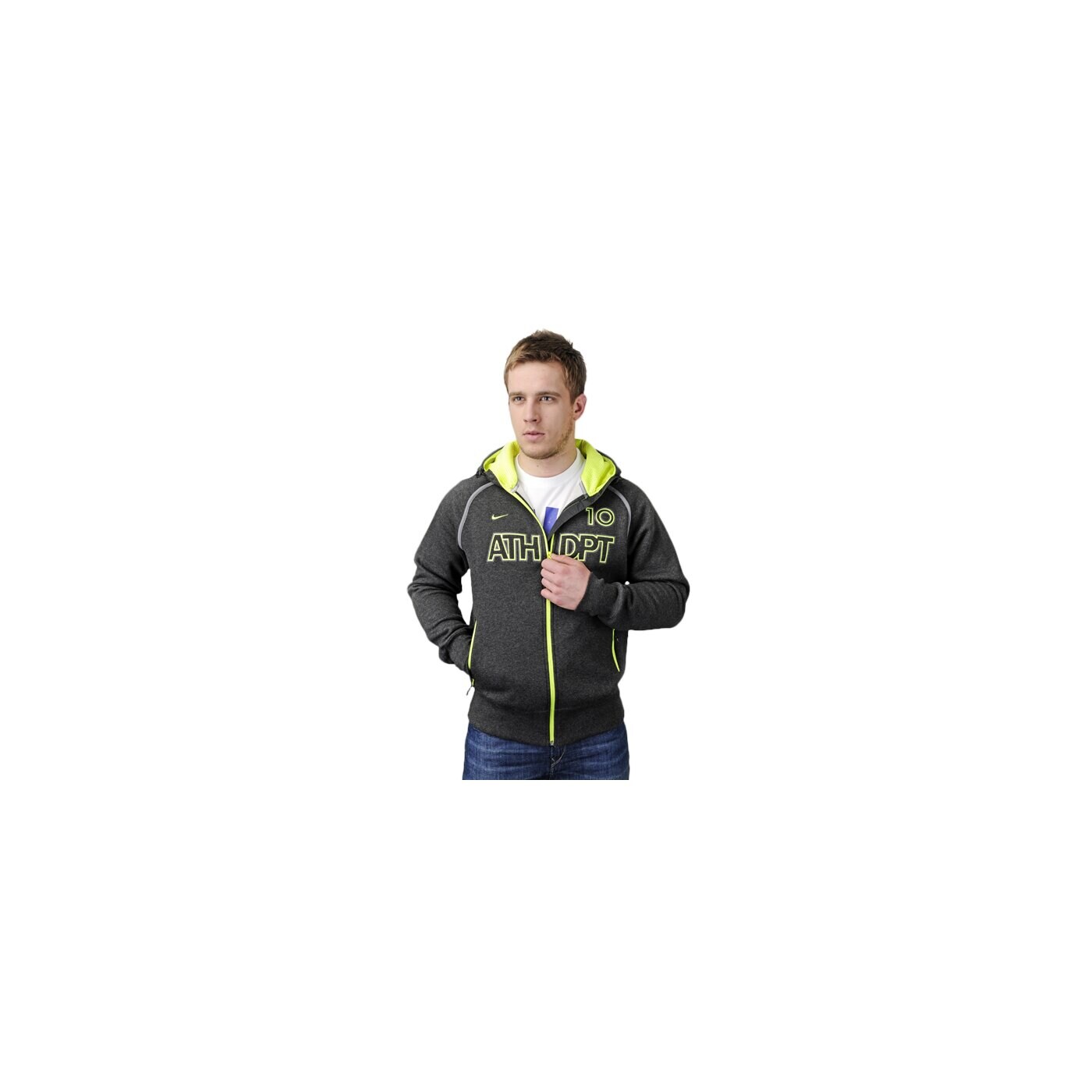 Bluza męska NIKE BLUZA TECH   ATH DPT FULL ZIP HOODY 408282032 