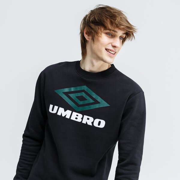 Bluza męska UMBRO BLUZA LARGE LOGO SWEAT 65803u-jfr kolor czarny
