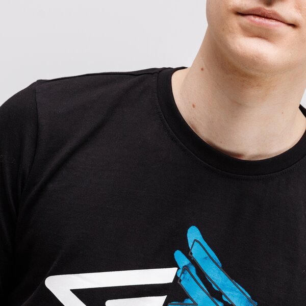 Koszulka męska UMBRO T-SHIRT HENNY ul121tsm81002 kolor czarny