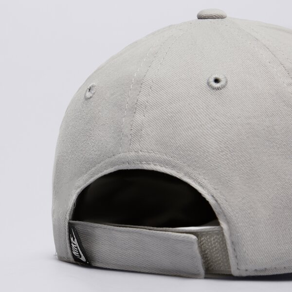 Czapka z daszkiem damska NIKE CZAPKA FUTURA PATCH CURVE BRIM CAP 8a3014g6u kolor szary