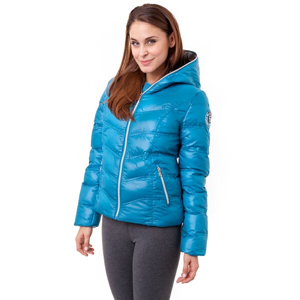 Kurtka zimowa damska FEEWEAR  KURTKA LOWA fw34pkud02001 kolor niebieski
