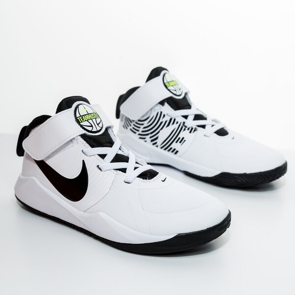 Buty dziecięce do koszykówki NIKE TEAM HUSTLE D 9 aq4225-100 kolor biały