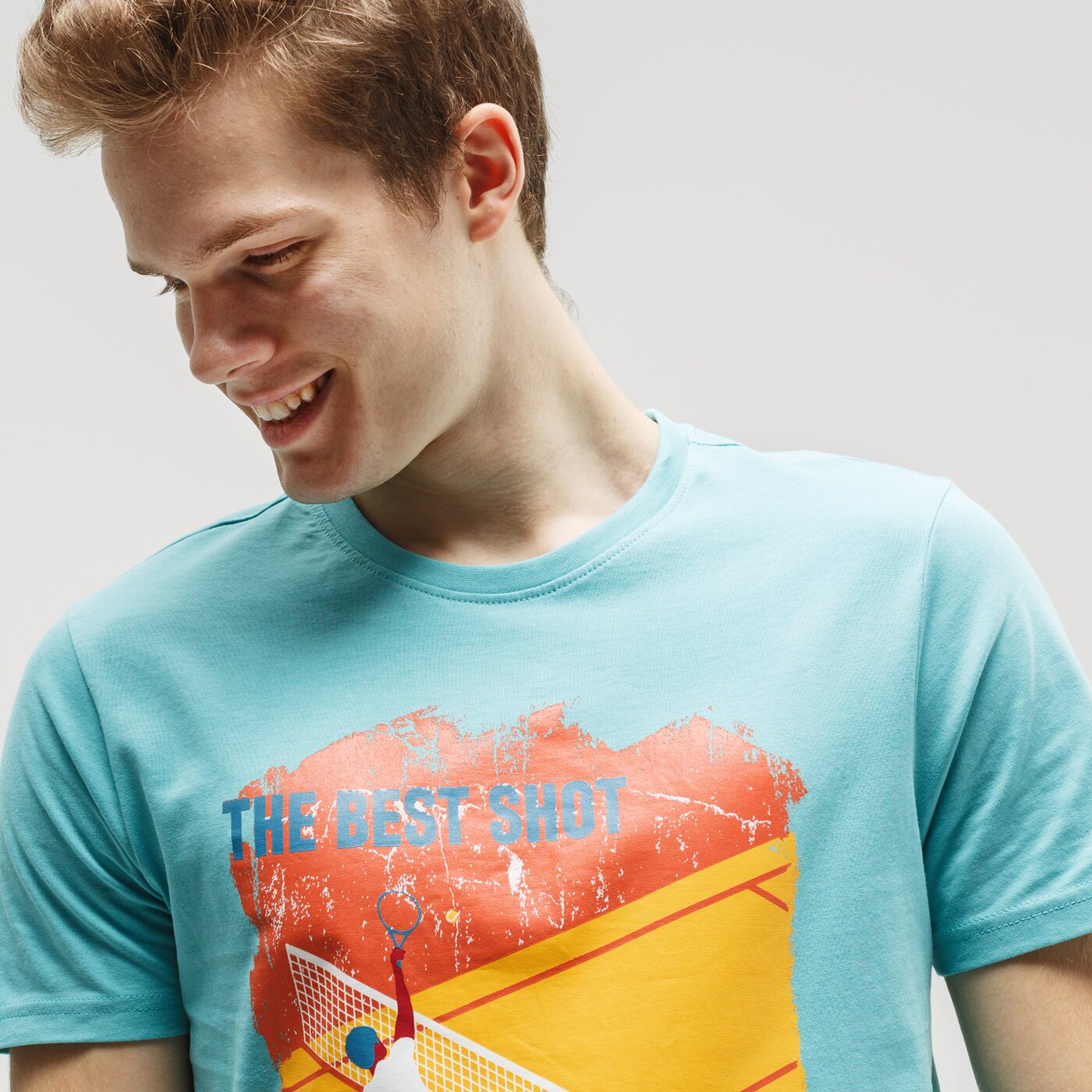 Koszulka męska LOTTO T-SHIRT KATKO lo120tsm14001 kolor niebieski