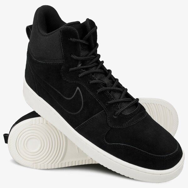 NIKE COURT BOROUGH MID PREM 844884007 kolor czarny