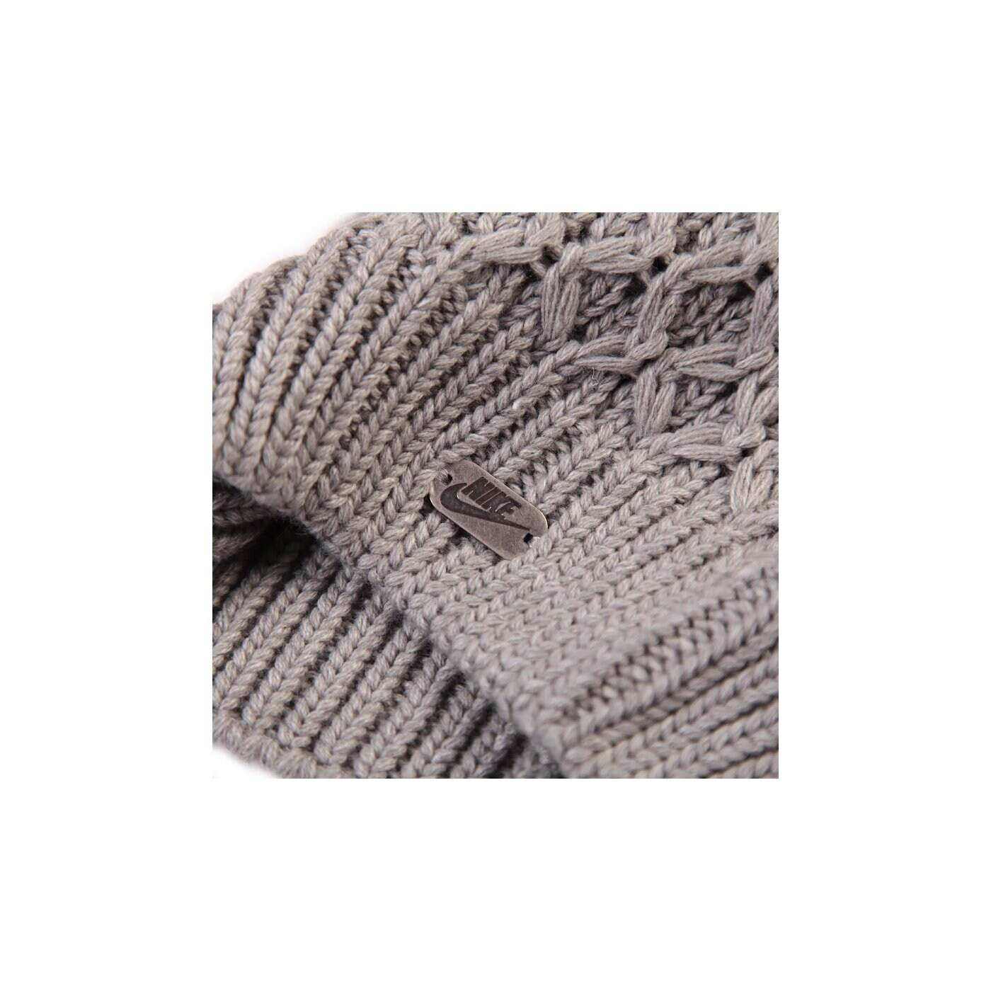 Czapka zimowa damska NIKE CZAPKA BEANIE SLOUCHY KNIT 628677063 kolor szary