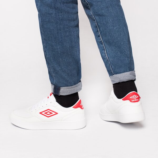 Buty sportowe męskie UMBRO COURT CUPSOLE LO 40364u-a61 kolor biały