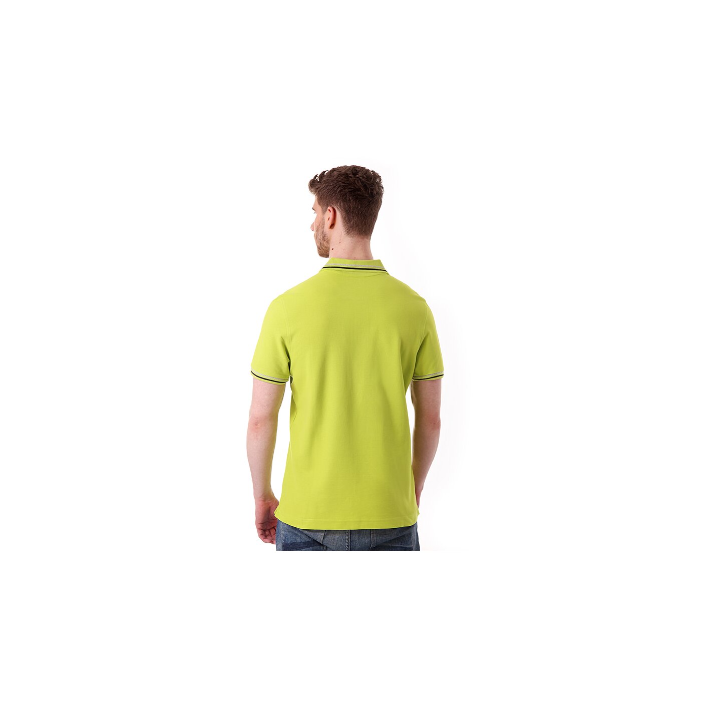 Koszulka polo męska LOTTO POLO REED PQ q9771 kolor zielony