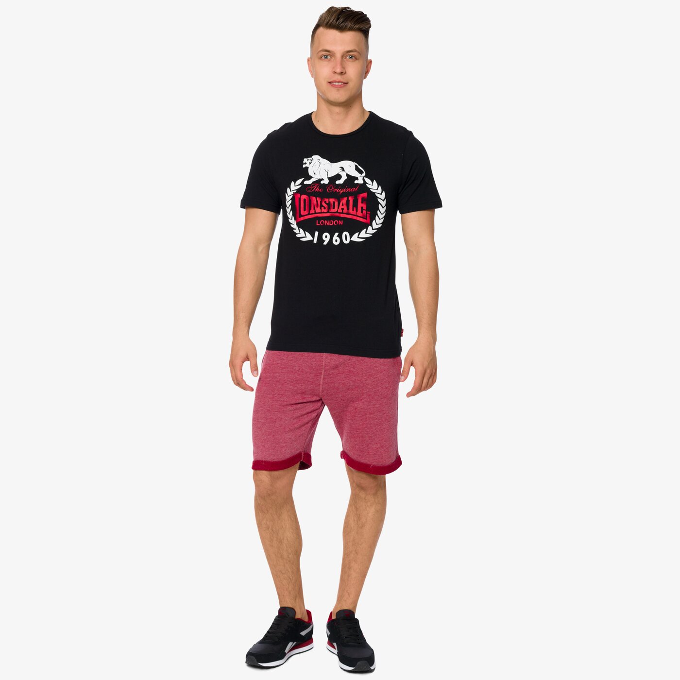 Spodenki męskie FEEWEAR SZORTY PLATTER fwv17szm01006 kolor czerwony