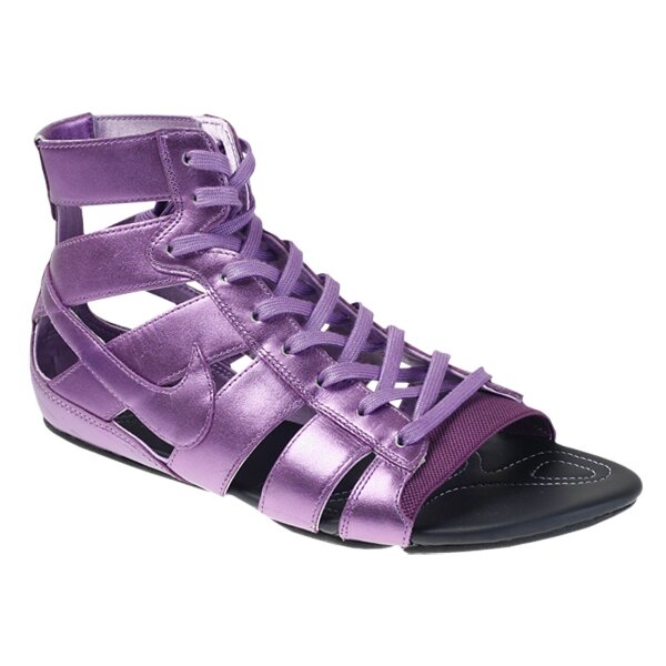 Sandały damskie NIKE WMNS GLADIATEUR MID  378502500 kolor fioletowy