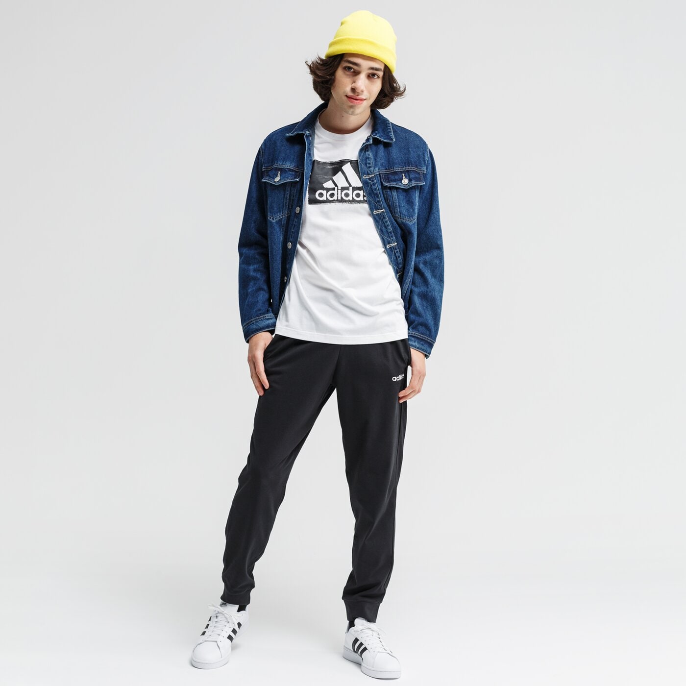 Koszulka męska ADIDAS T-SHIRT M BRSHSTRK T gd5894 kolor biały