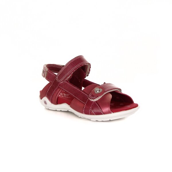 Sandały dla dzieci ECCO G.S.I. SANDAL 72400257449 kolor czerwony
