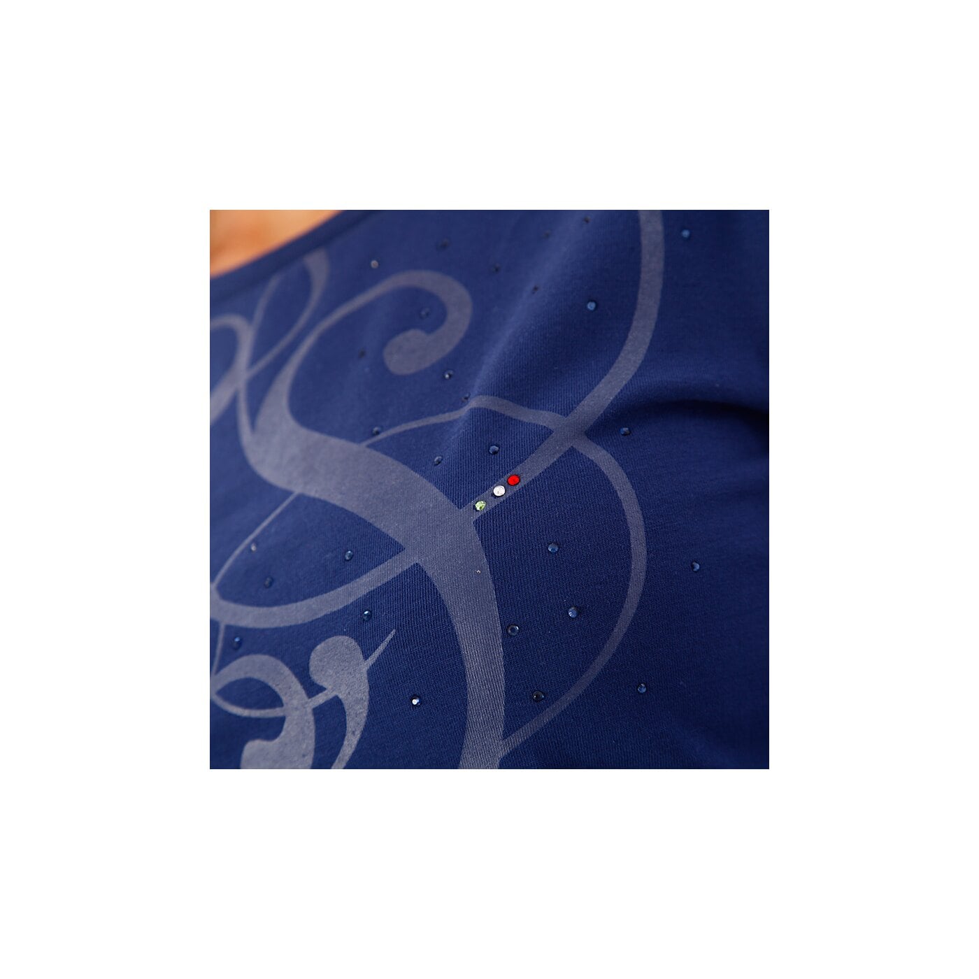 Koszulka damska LOTTO T-SHIRT LS DENISE STC q6917 kolor granatowy