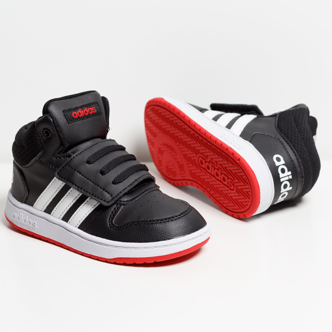 Buty dziecięce ADIDAS HOOPS MID 2.0 I fy9291 kolor czarny