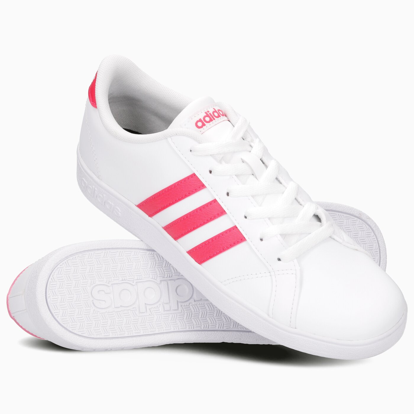 Buty dziecięce ADIDAS BASELINE K f36197 kolor biały