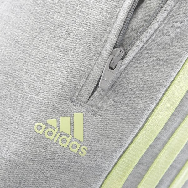 Spodnie dresowe damskie ADIDAS SPODNIE SEPERATE PANTS  3S COTTON CUFFED PANT x30757 kolor szary