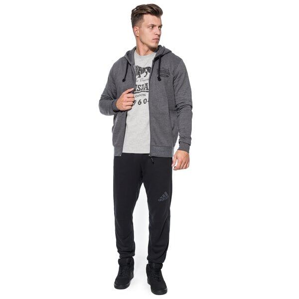 Koszulka męska LONSDALE T-SHIRT SS MARL GREY tsm17ld0061004 kolor szary