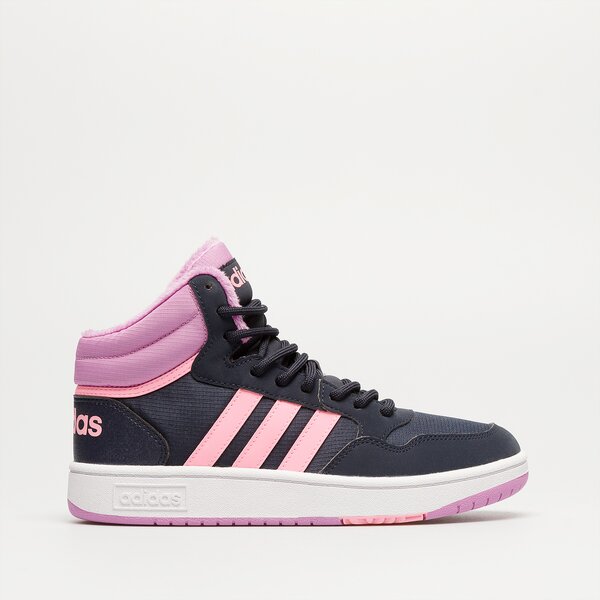 Buty dziecięce ADIDAS HOOPS MID 3.0 K gw6902 kolor granatowy