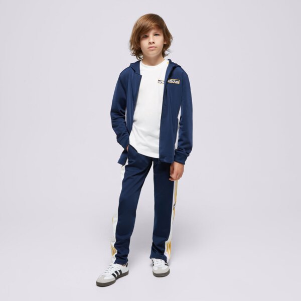 Bluza dziecięca ADIDAS BLUZA Z KAPTUREM FZ HOODIE BOY in2114 kolor granatowy