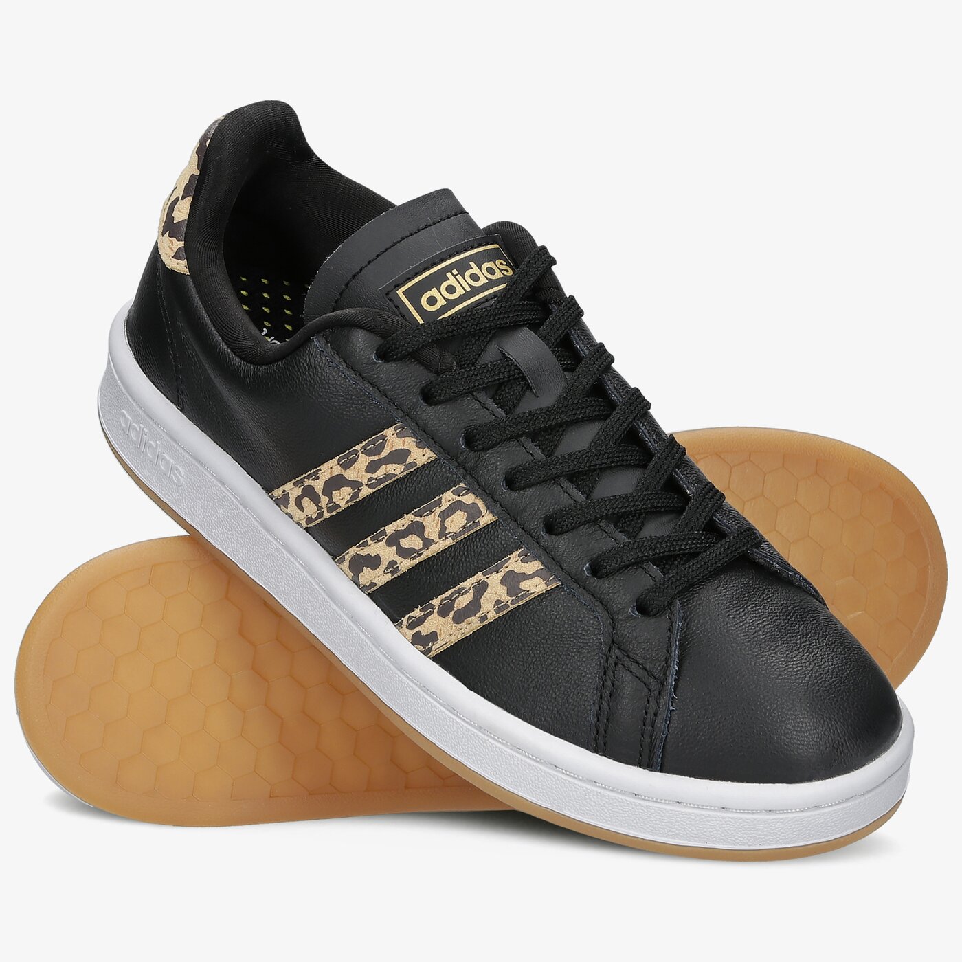 Buty sportowe damskie ADIDAS GRAND COURT fy8950 kolor czarny