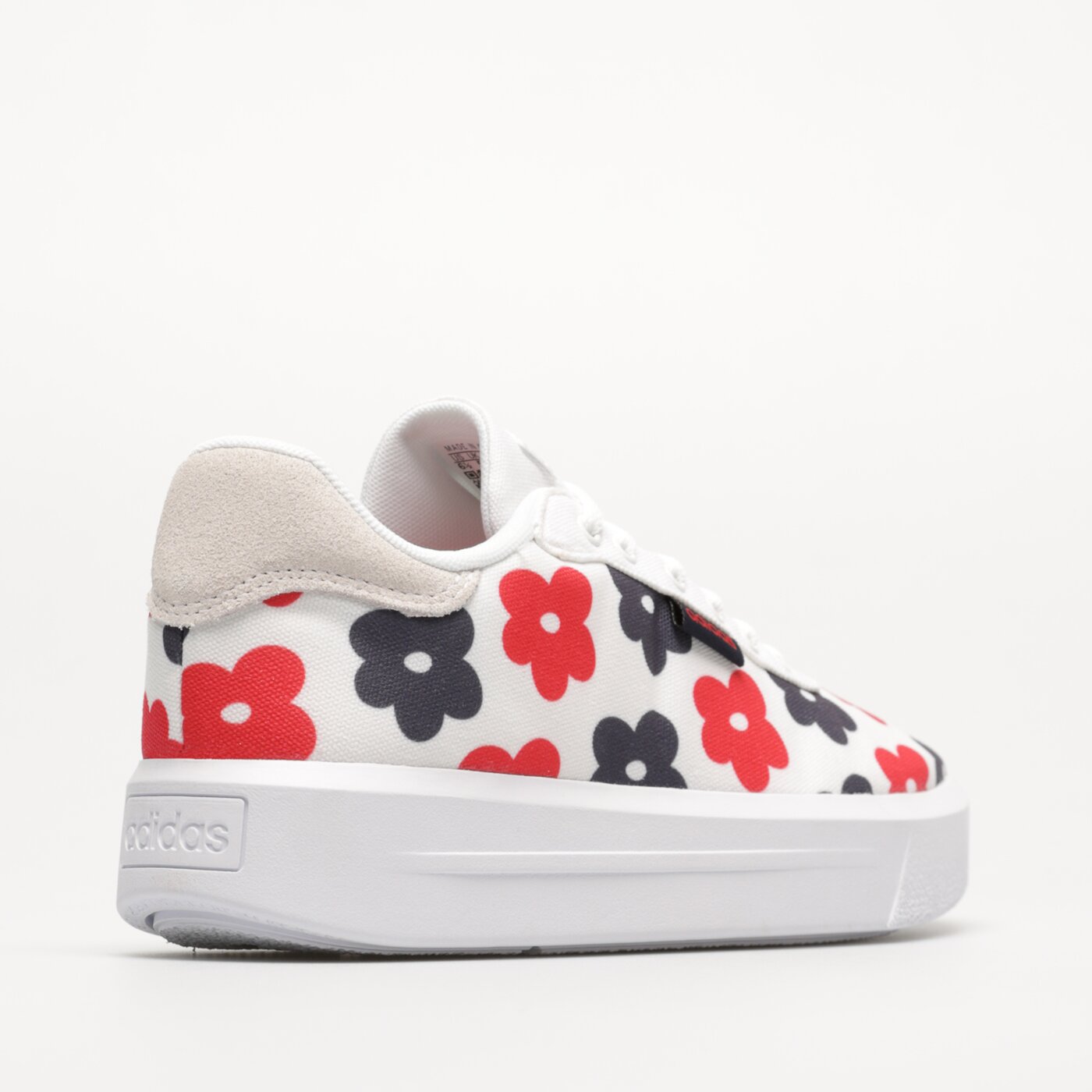 Buty sportowe damskie ADIDAS COURT PLATFORM CLN hp9438 kolor biały