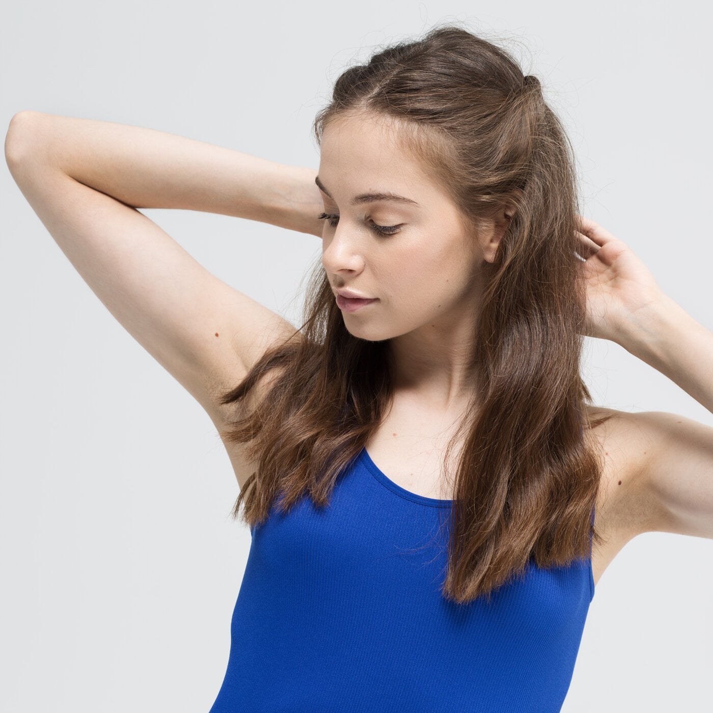 Top damski LOTTO TANK MAYPOP lo39tsd29001 kolor niebieski