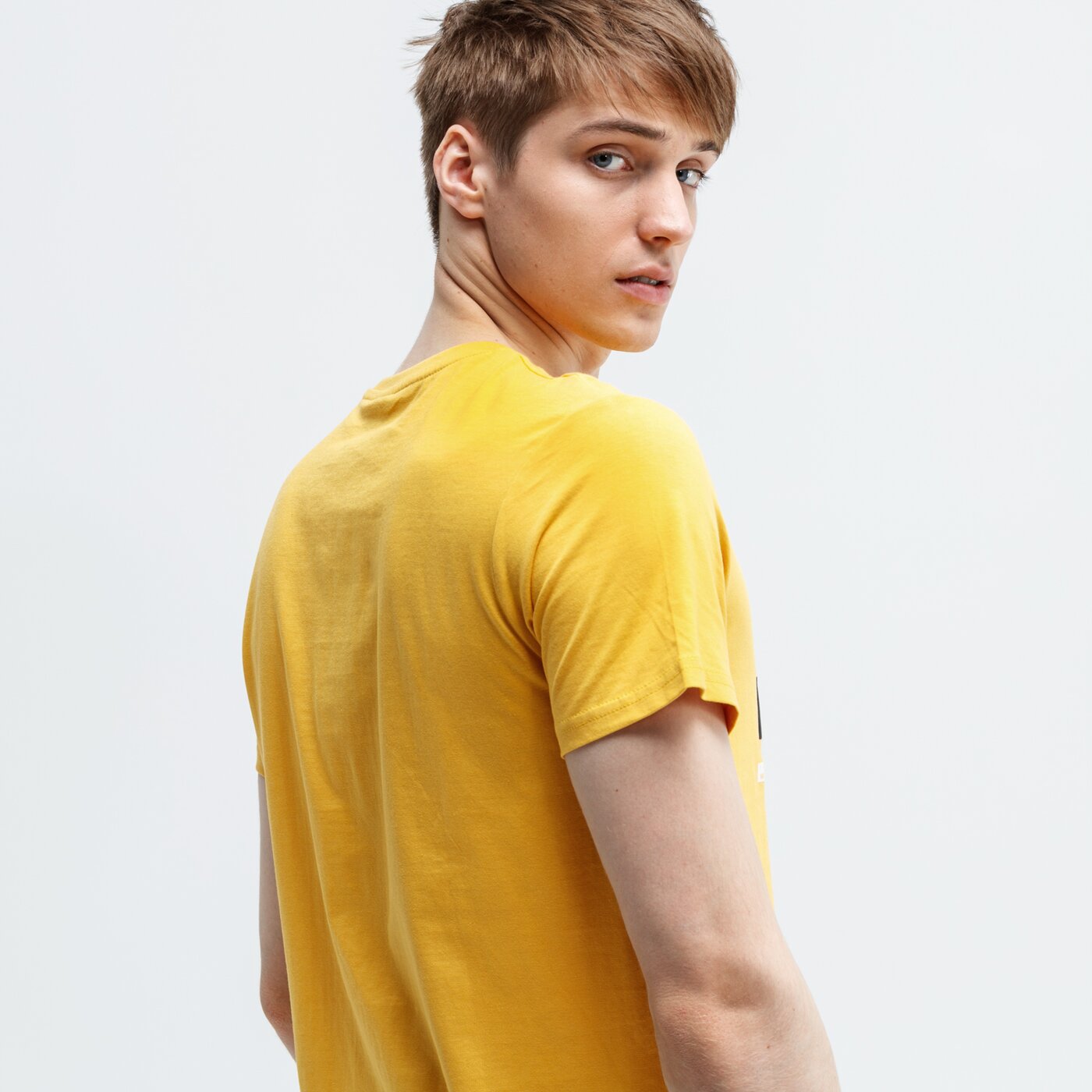 Koszulka męska FEEWEAR T-SHIRT MERE fw39tsm55001 kolor musztardowy