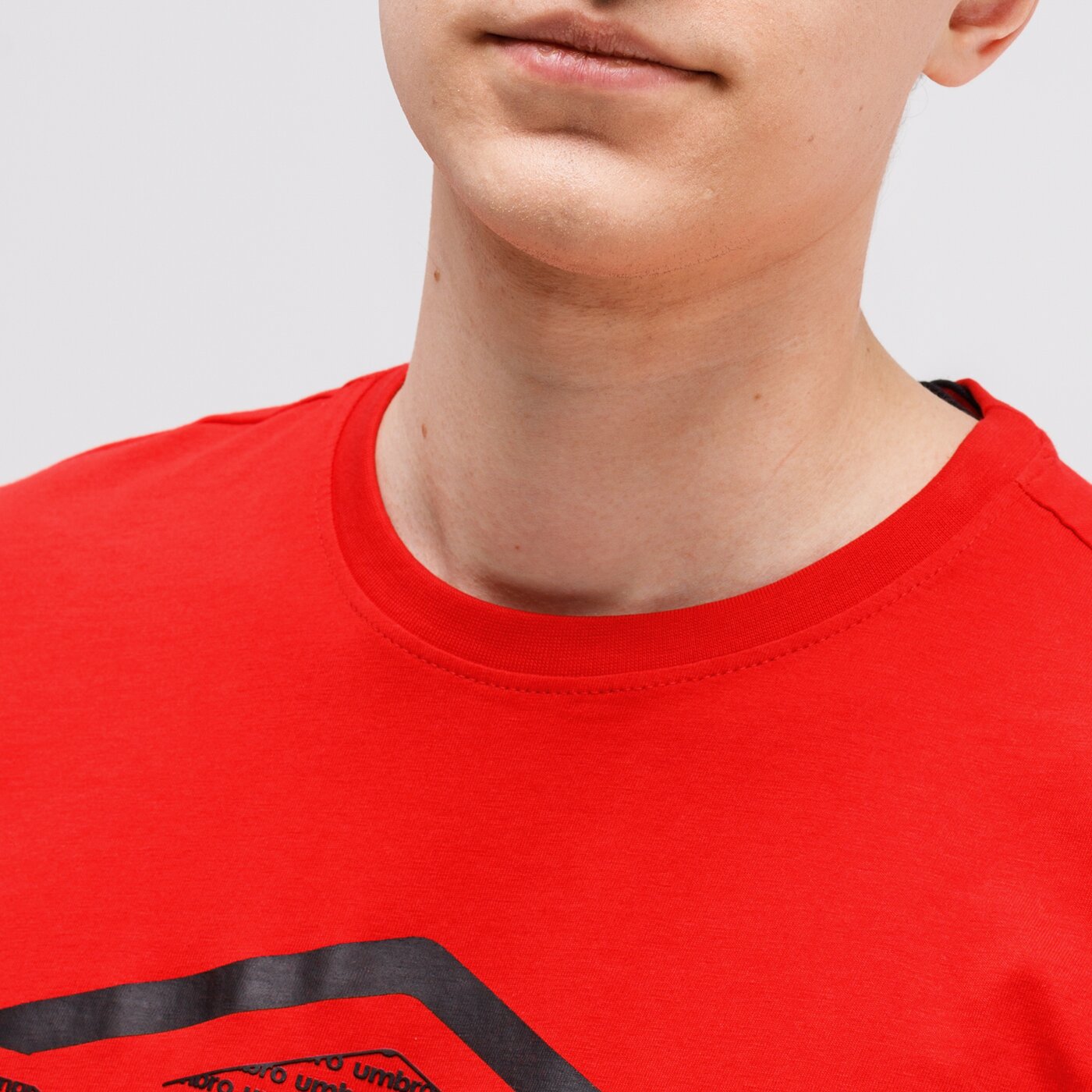 Koszulka męska UMBRO T-SHIRT JOCOB ul121tsm80002 kolor czerwony