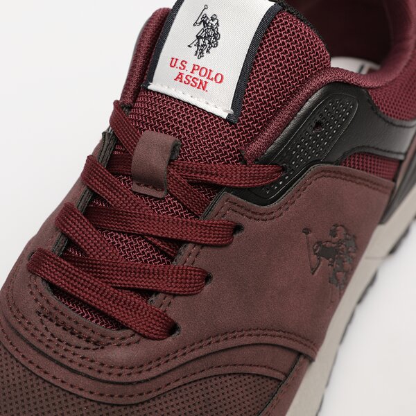 Buty sportowe męskie U.S. POLO ASSN STORMY001 stormy001bor kolor bordowy