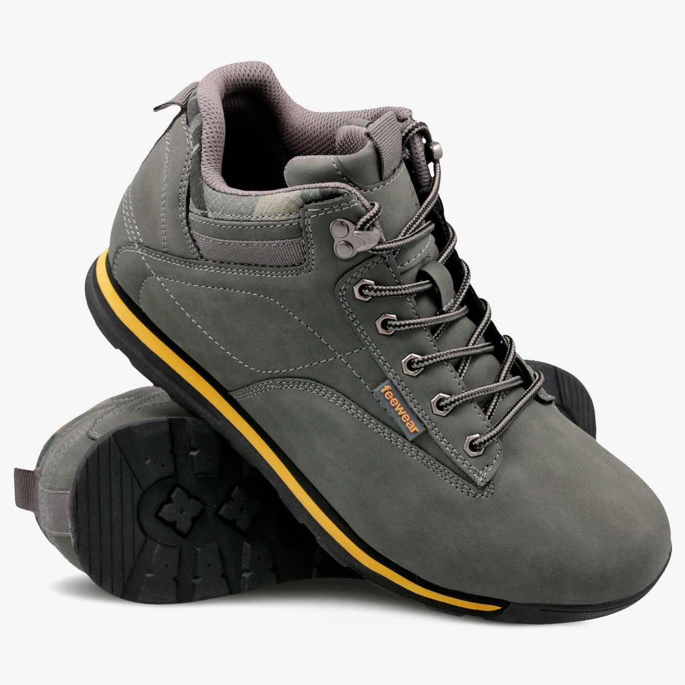 Buty outdoor męskie FEEWEAR AURON 2 fwmo218007 kolor szary