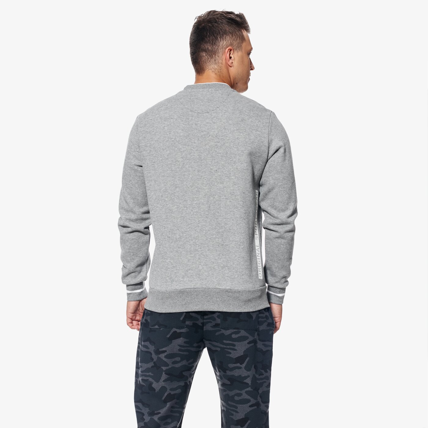 Bluza męska PUMA BLUZA STYLE ATHLETICS 85005603 kolor szary