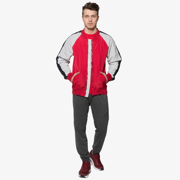 Spodnie dresowe męskie ADIDAS SPODNIE WORKOUT PANT bk0945 kolor szary